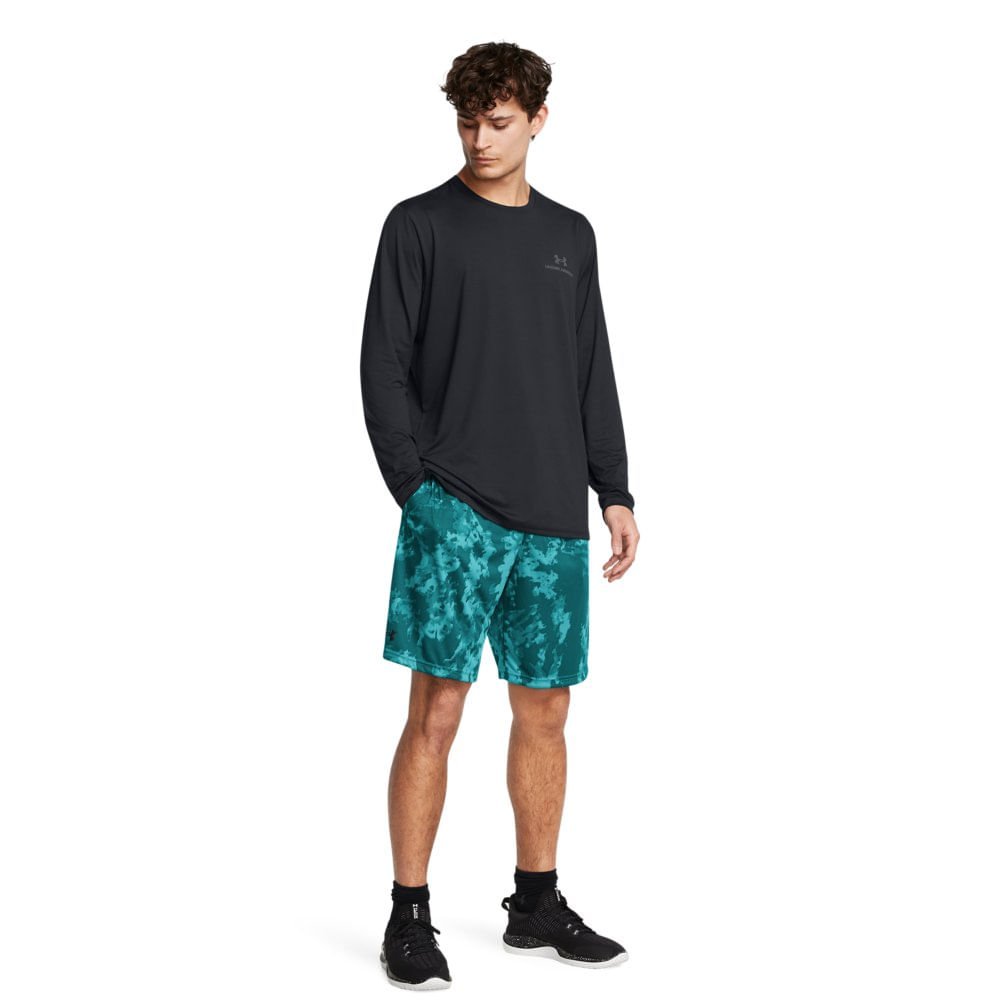 Shorts de Treino Masculino Under Armour Tech Printed Verde 4