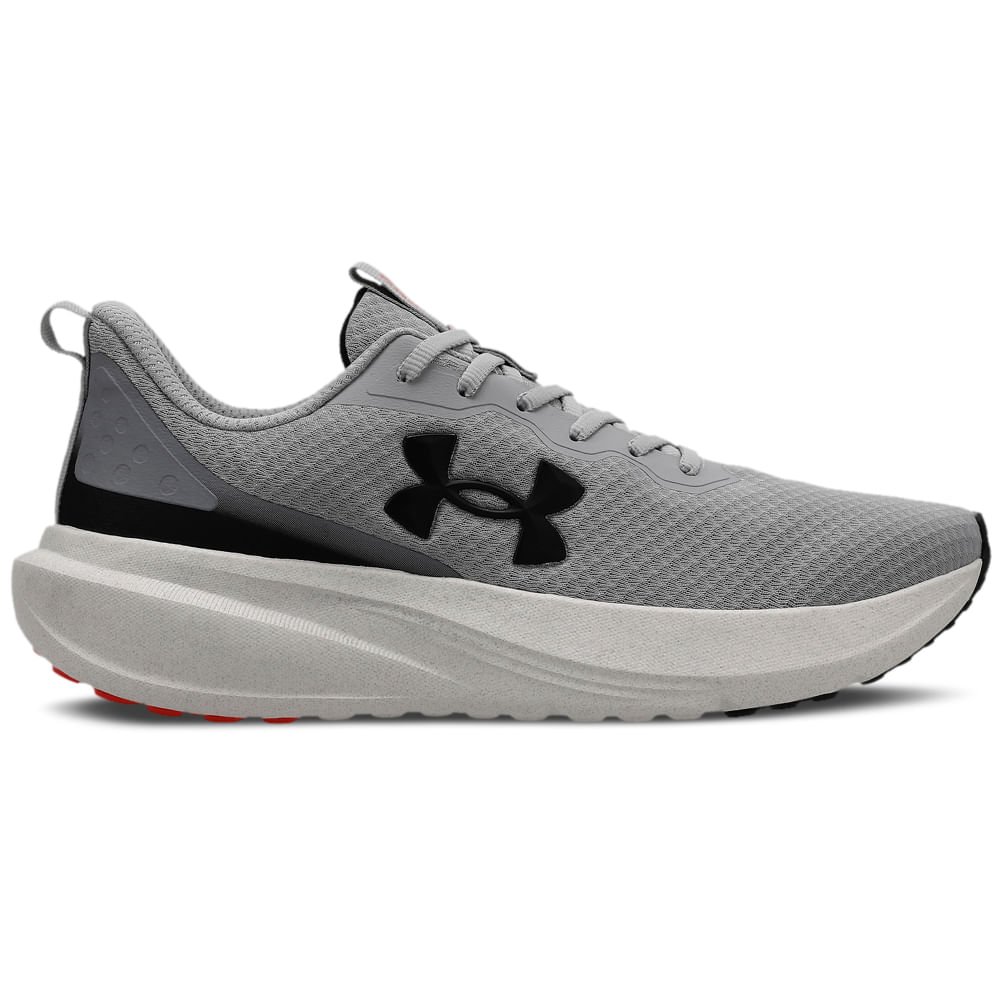 Tênis de Corrida Under Armour Charged Great Cinza 1