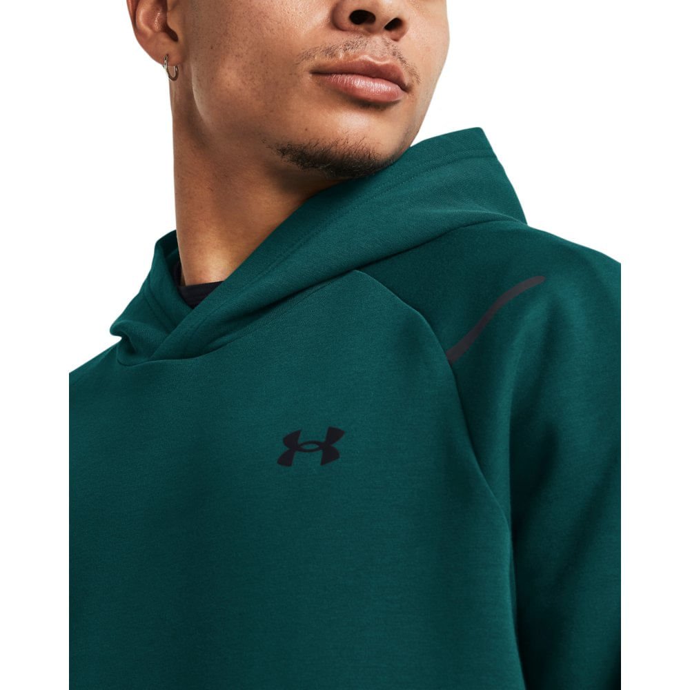 Blusa de Moletom Masculina Under Armour Unstoppable Flc Verde 4
