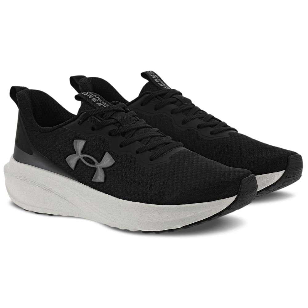Tênis de Corrida Under Armour Charged Great Preto 3