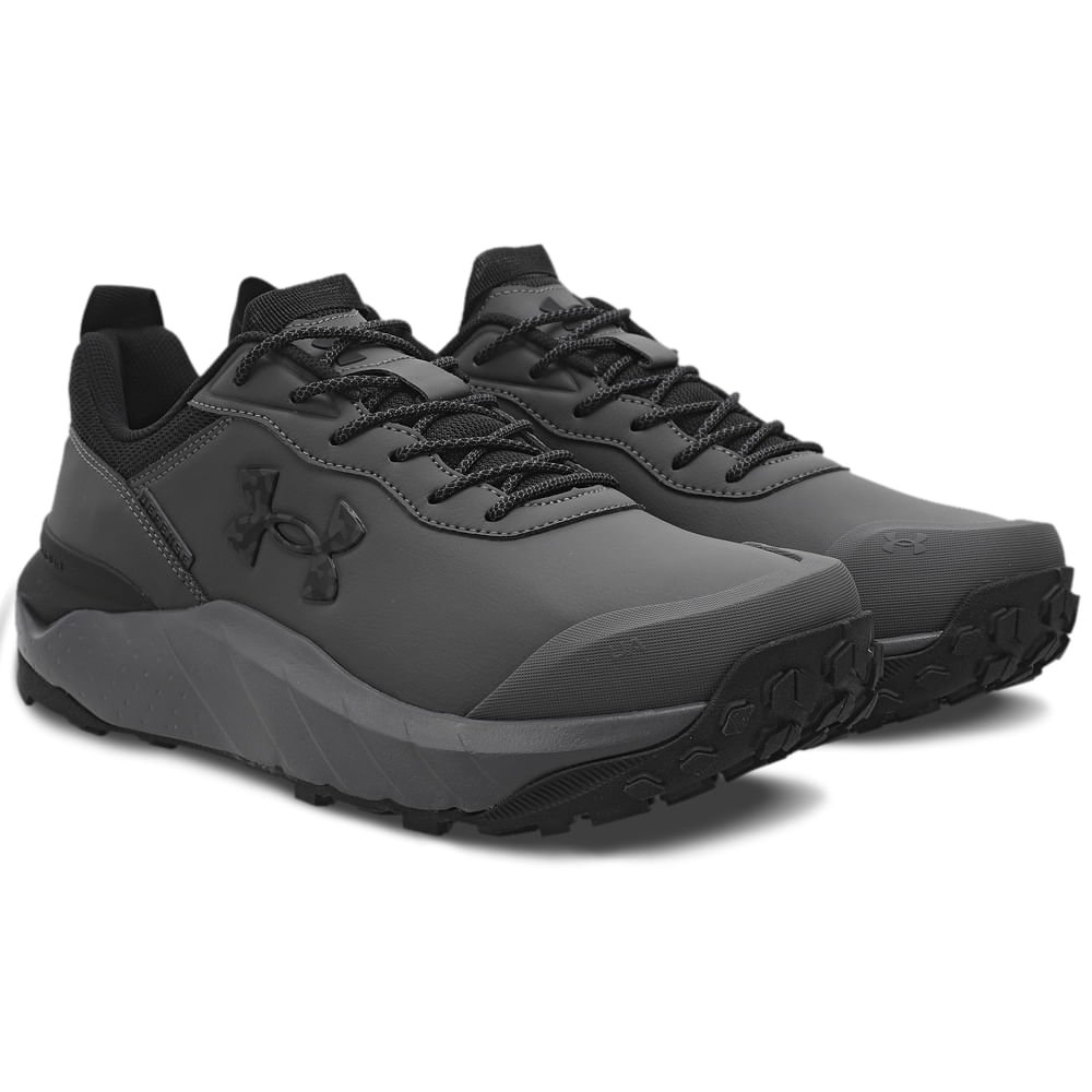 Tênis de Trilha Under Armour Defense Low Cinza 3