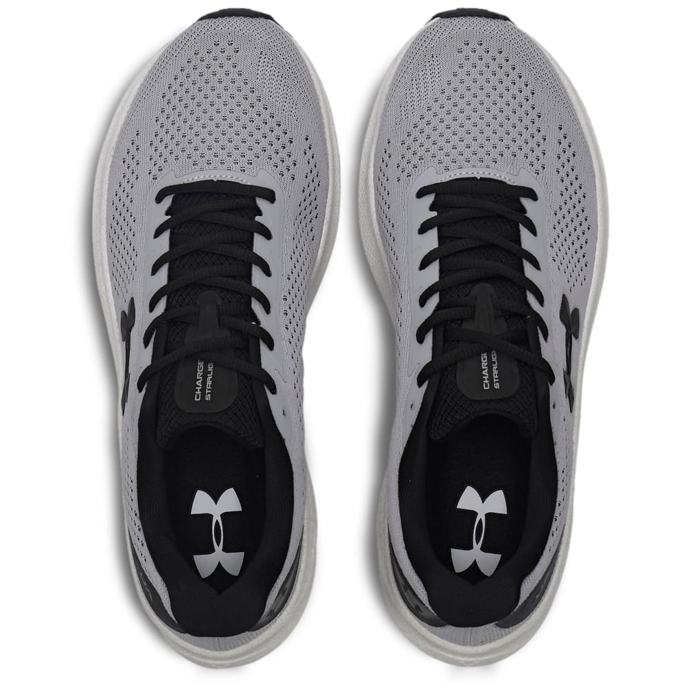 Tênis de Corrida Under Armour Charged Starlight Cinza 2