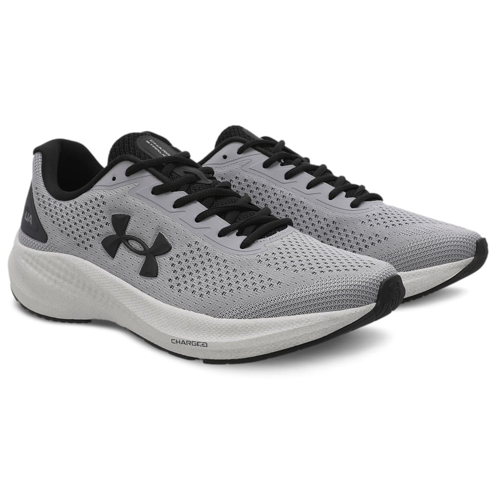Tênis de Corrida Under Armour Charged Starlight Cinza 3