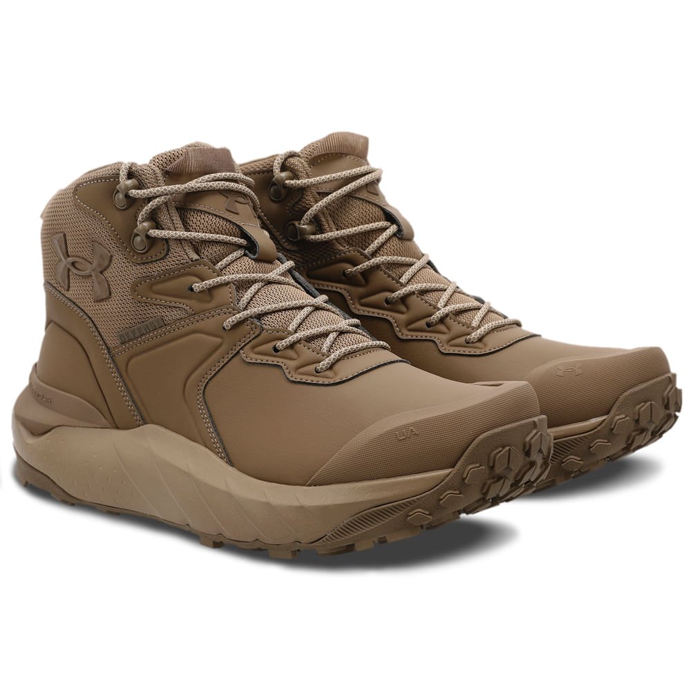 Tênis de Trilha Under Armour Defense Mid Marrom 3