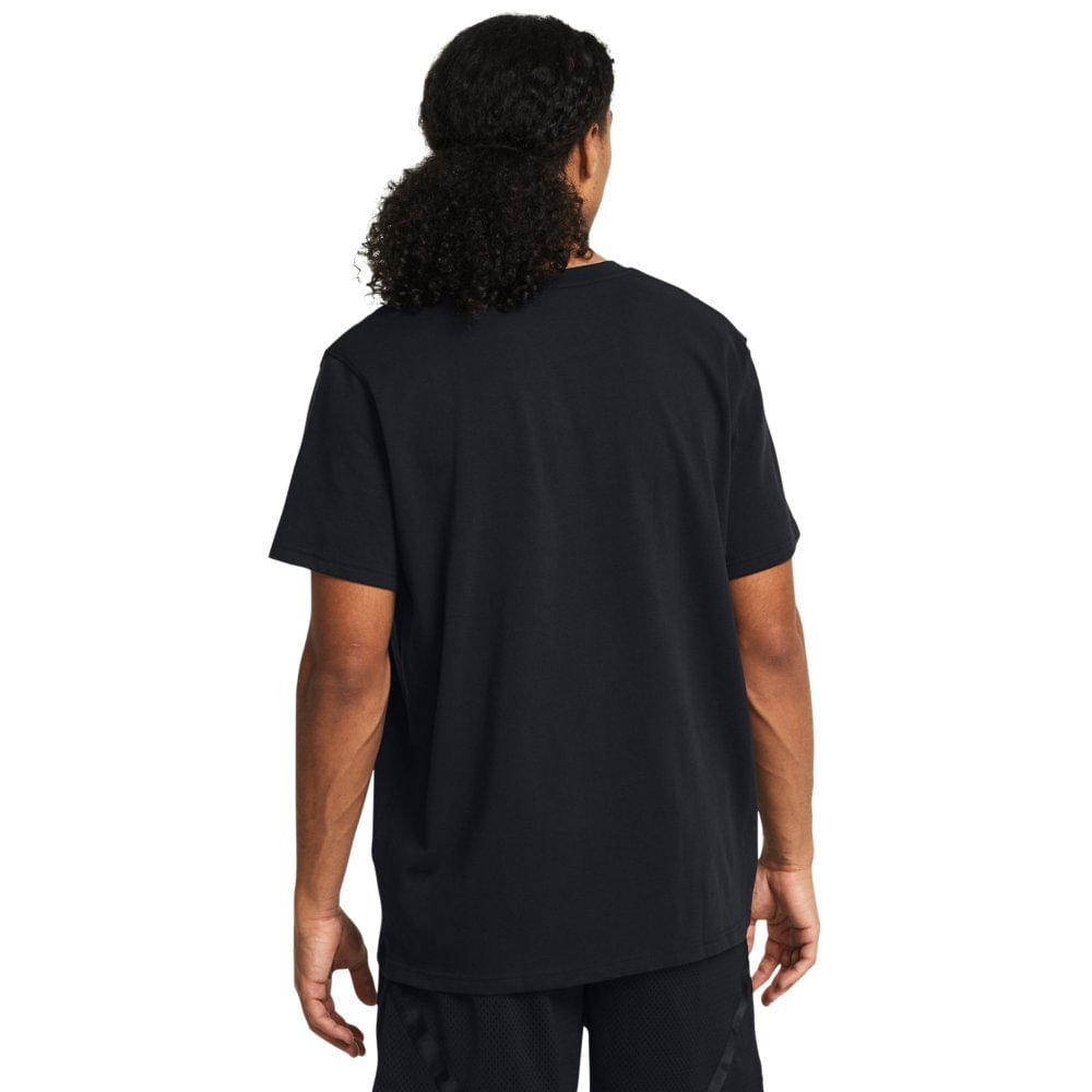 Camiseta Masculina Under Armour Curry Embroidered Splash Preto 2