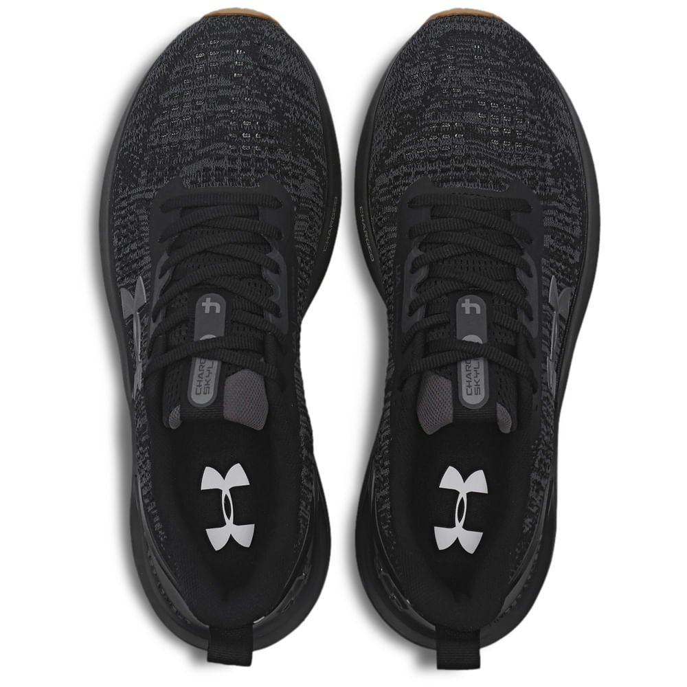 Tênis de Corrida Under Armour Charged Skyline 4 Preto 2