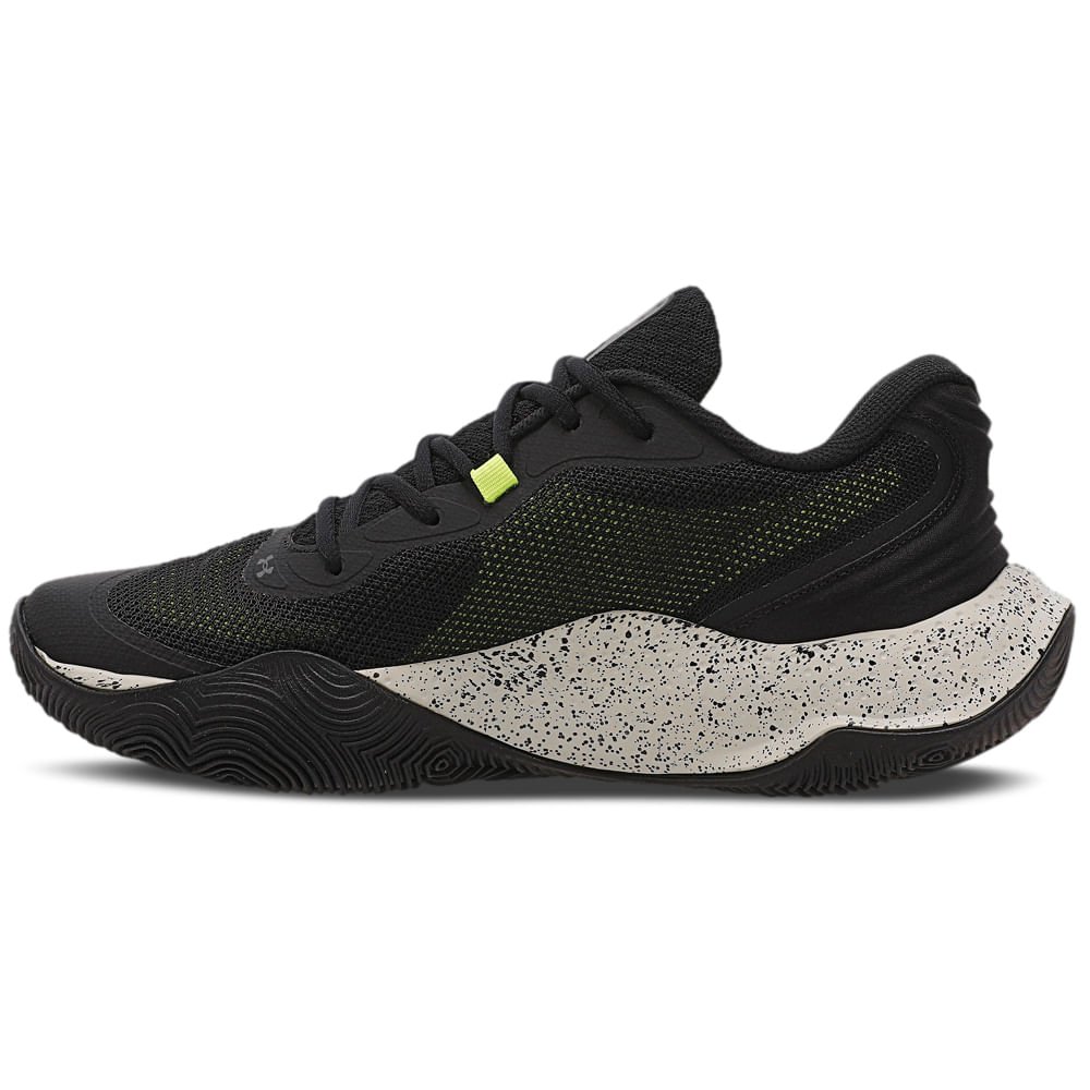 Tênis de Basquete Under Armour Buzzer 2 Preto 3