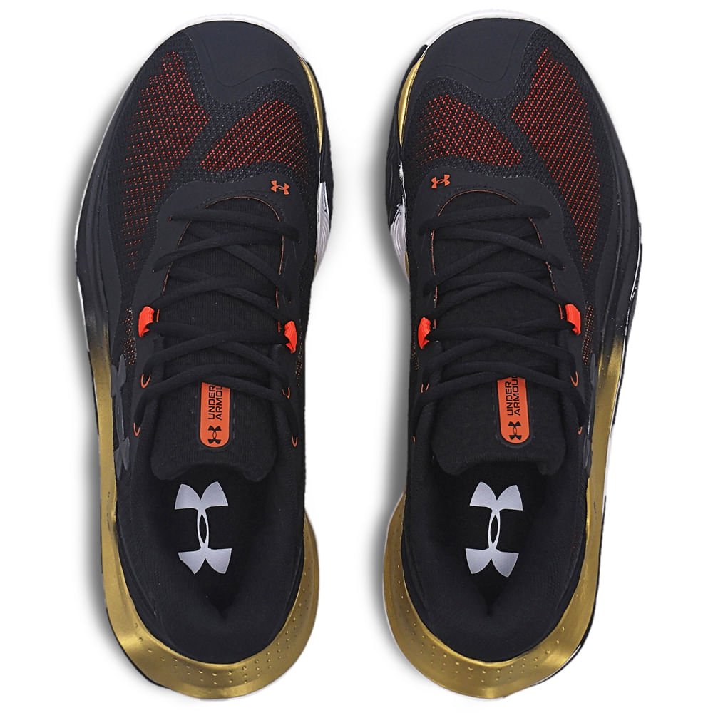 Tênis de Basquete Masculino Under Armour Buzzer 2 Preto 2