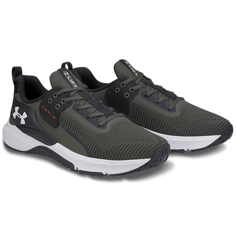 Kit 1 Tênis de Treino Under Armour Tribase Lift e 1 mochila Loudon Packable Verde/Preto 2