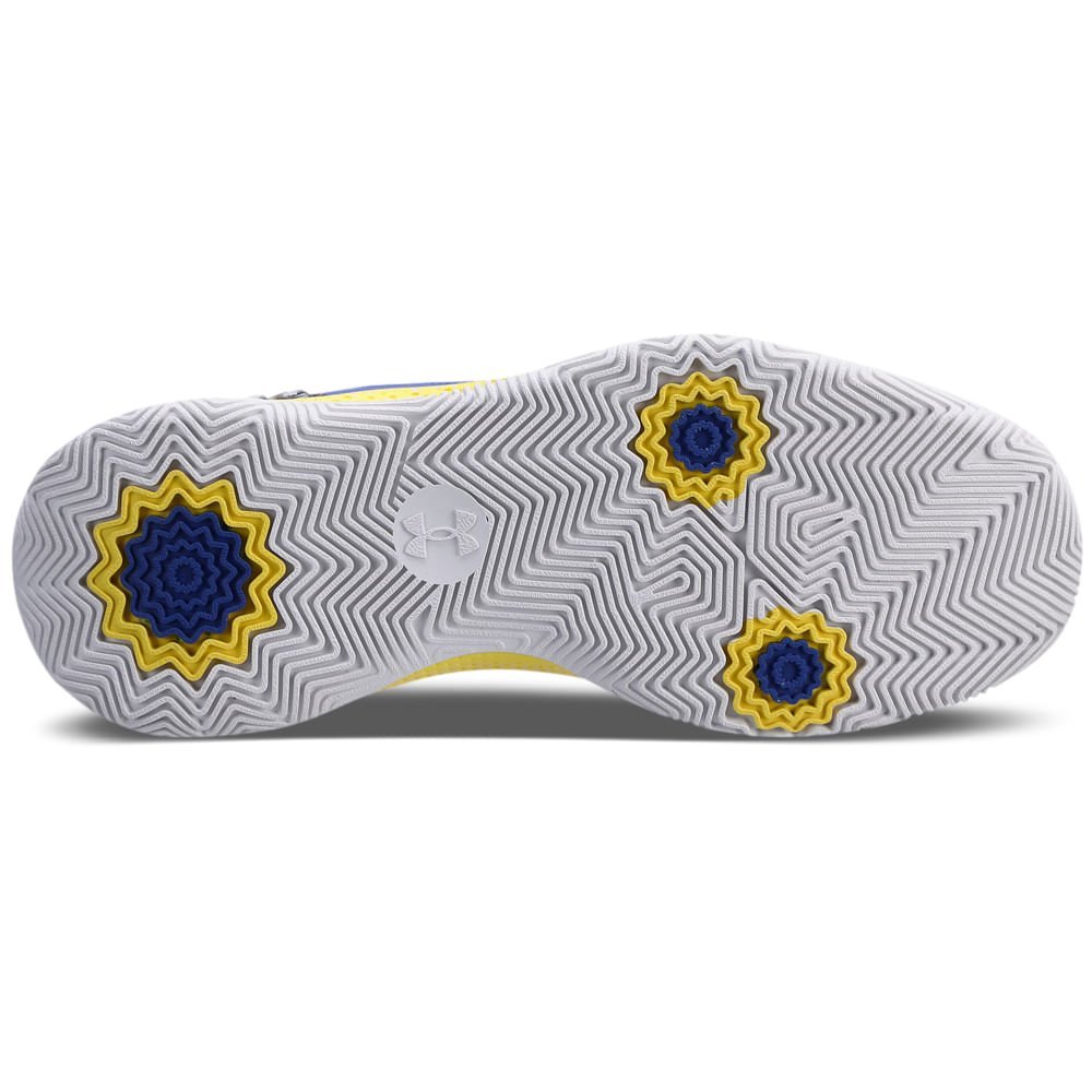Kit 1 Tênis de Basquete Under Armour Curry 3Z7 e 1 Boné Curry Snapback Azul 4