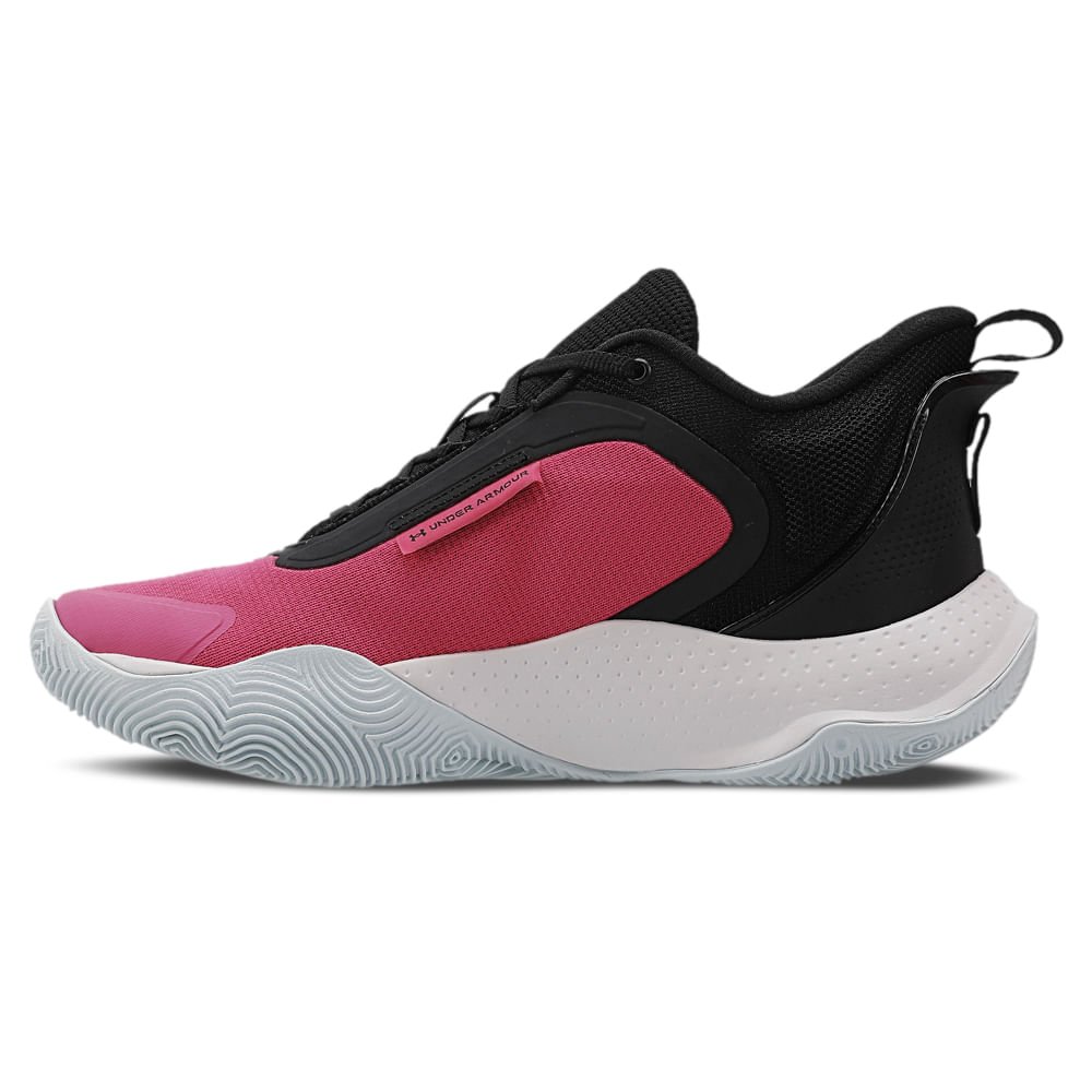 Tênis de Basquete Masculino Under Armour Swish Rosa 4