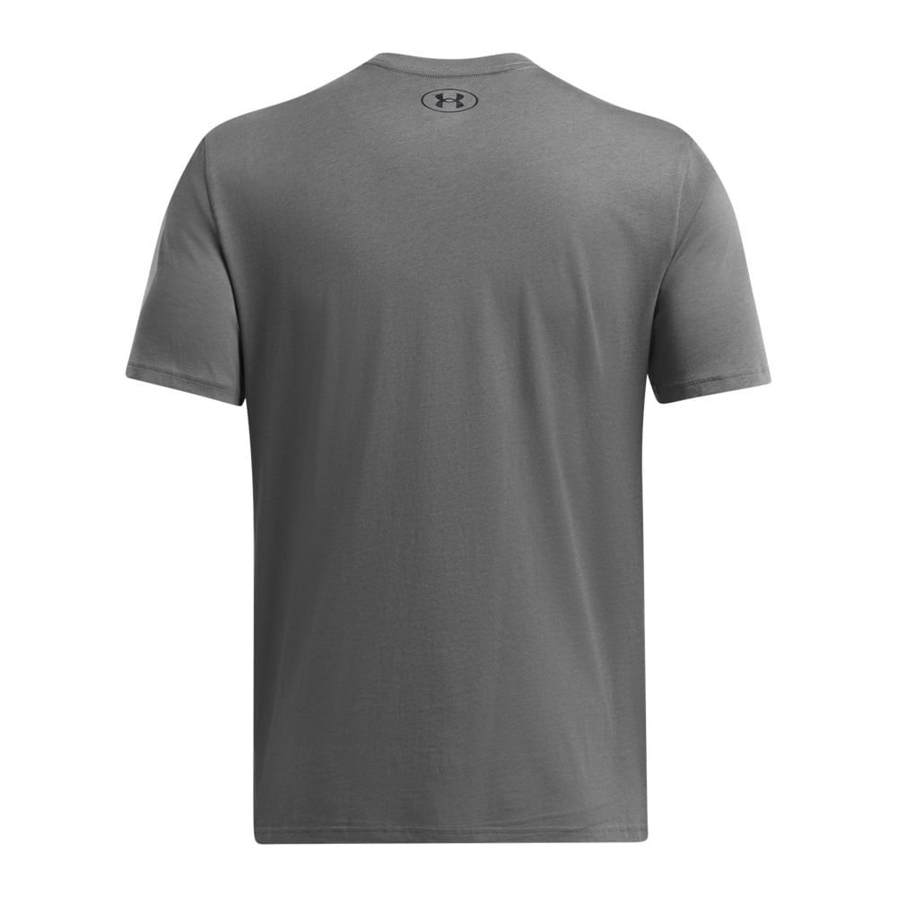 Camiseta de Treino Masculina Under Armour Sportstyle Left Chest Cinza 4