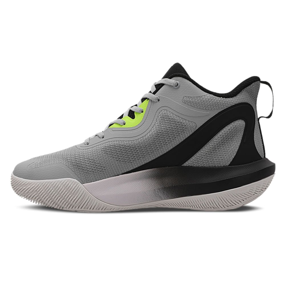 Tênis de Basquete Masculino Under Armour Bankshot Cinza 3