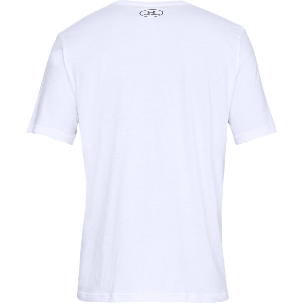 Camiseta Sportstyle Masculina Under Armour Issue Wordmark Branco 6