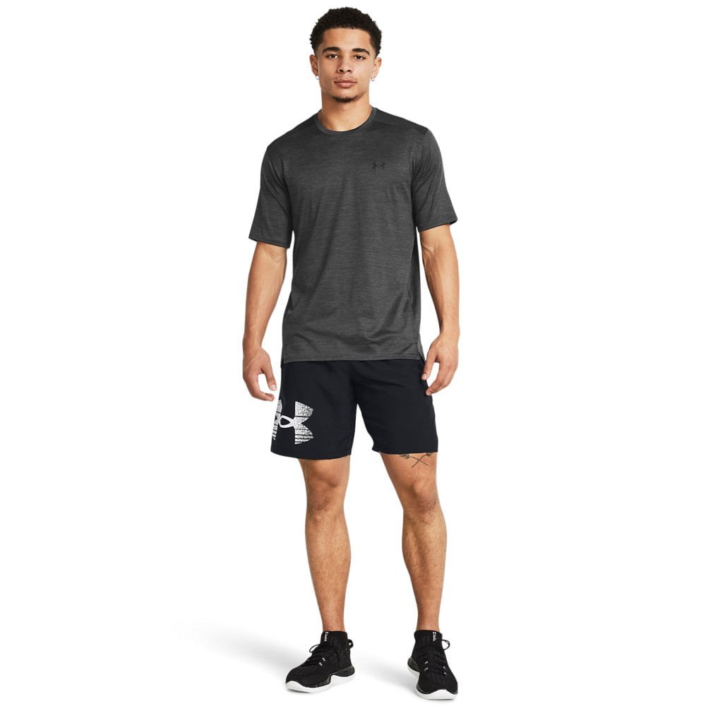 Shorts de Treino Masculino Under Armour Woven Graphic Preto 2