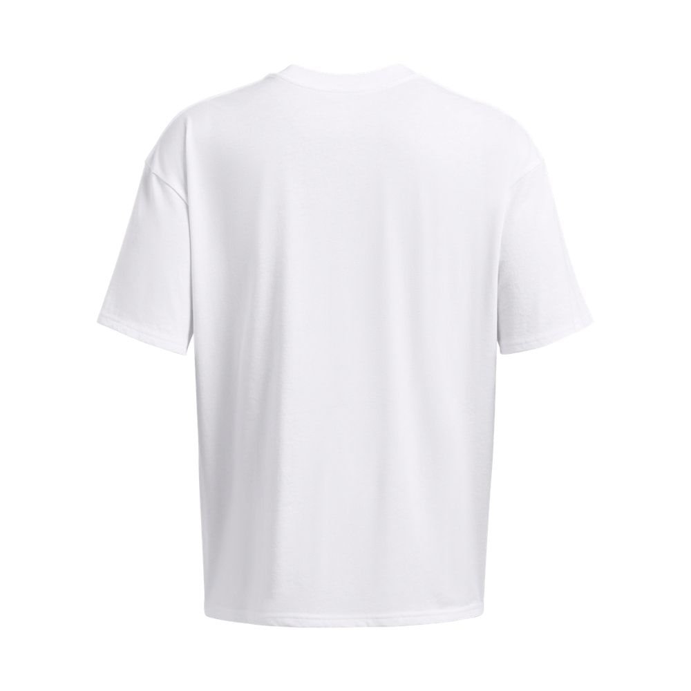 Camiseta Sportstyle Masculina Under Armour Heavyweight Oversized Branco 5