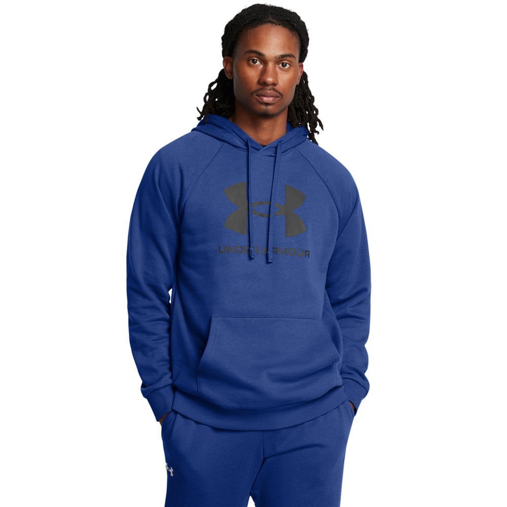 Blusa Manga Longa de Treino Masculina Under Armour Rival Fleece