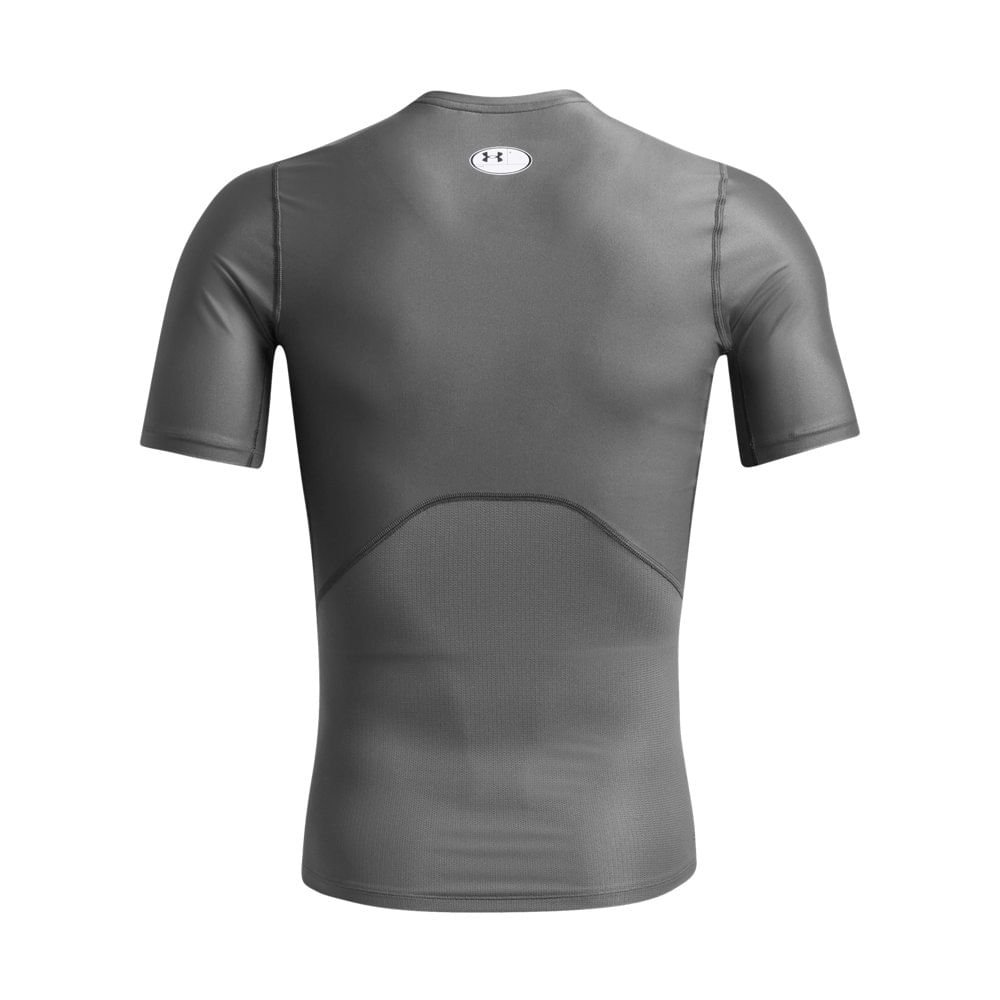 Camiseta de Compressão Masculina Under Armour Iso-Chill Cinza 4