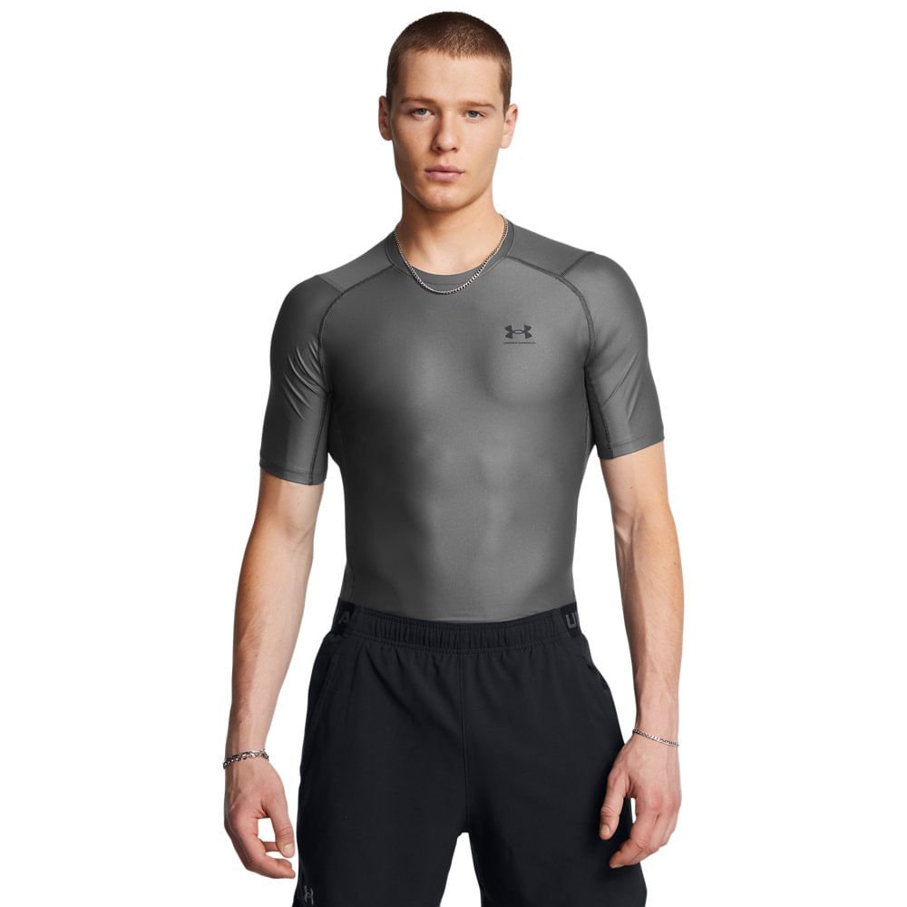 Camiseta de Compressão Masculina Under Armour Iso-Chill