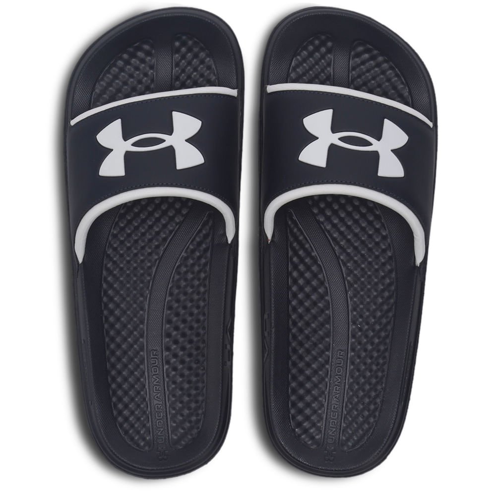 Chinelo Under Armour Daily Preto/Branco 2