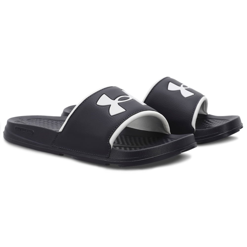 Chinelo Under Armour Daily Preto/Branco 3