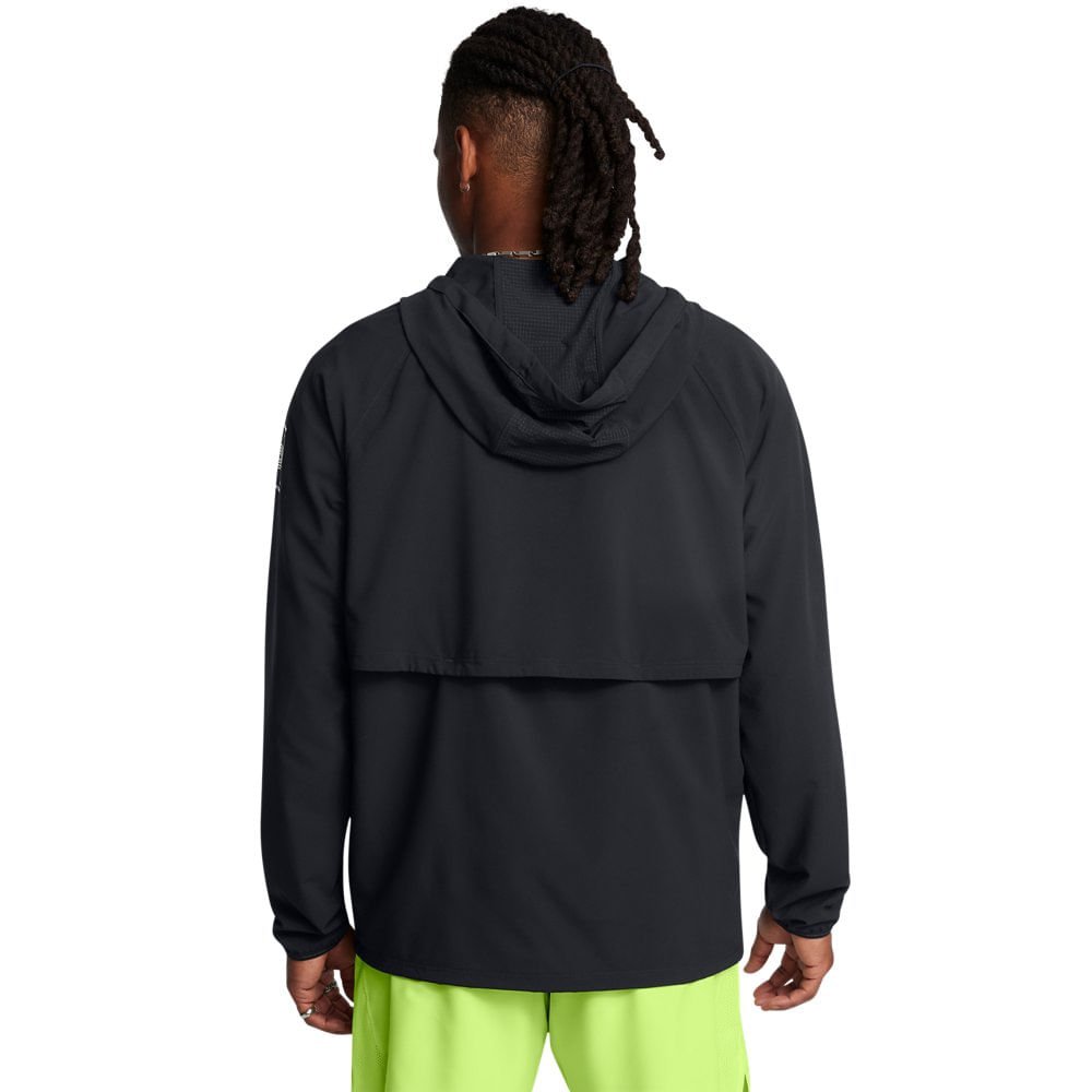 Jaqueta de Corrida Masculina Under Armour Anywhere Preto 2