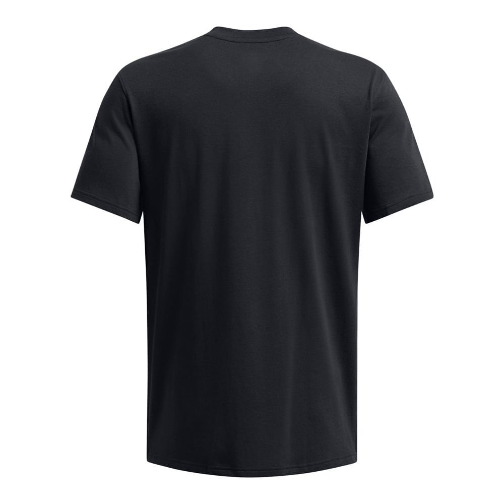 Camiseta de Basquete Masculina Under Armour Hvyweight Preto 4