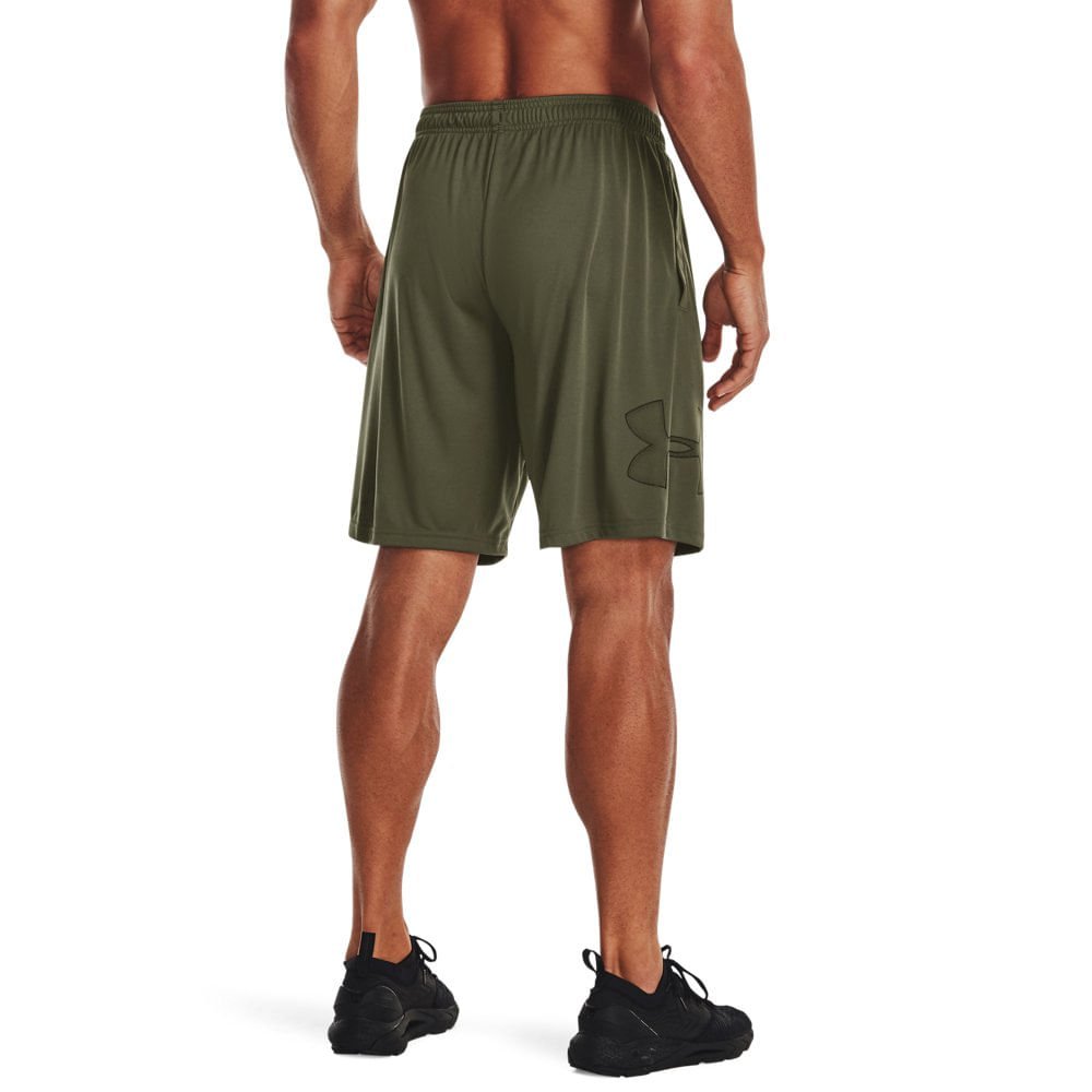 Shorts de Treino Masculino Under Armour Tech Graphic Verde 3