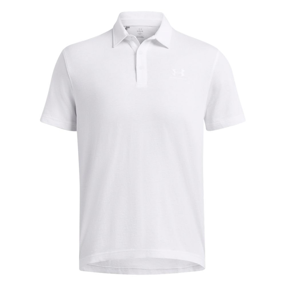 Polo Masculina Under Armour Icon Branco 3