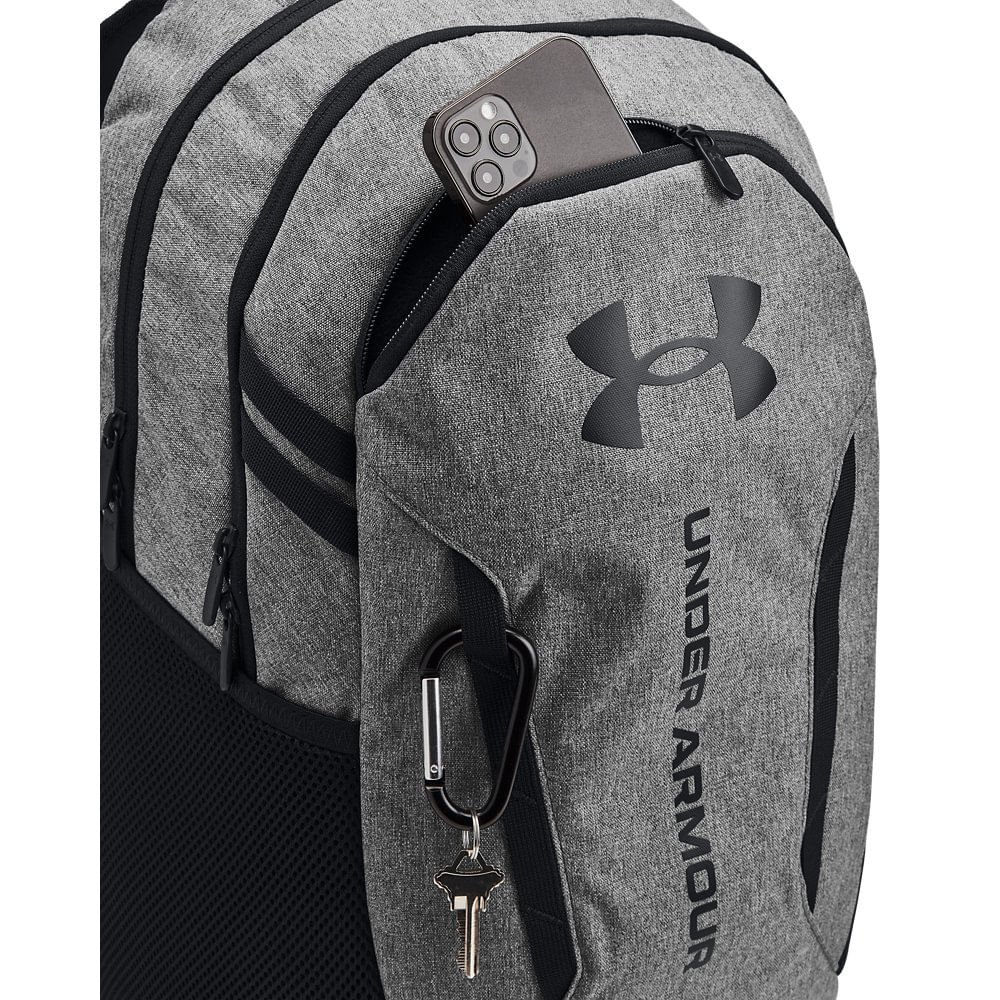 Mochila Under Armour Hust 6.0 Cinza 5