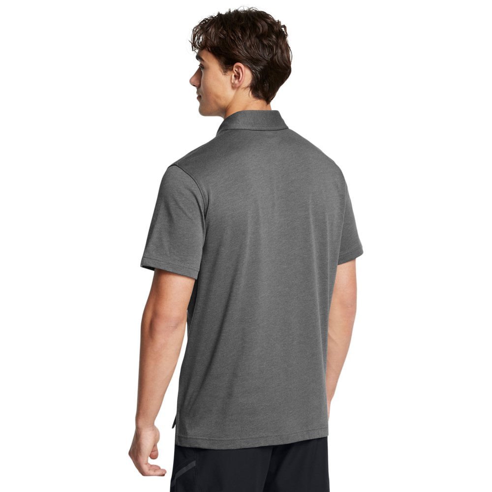 Polo Masculina Under Armour Icon Cinza 2