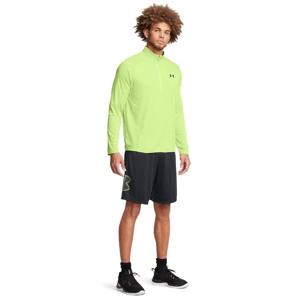 Shorts de Treino Masculino Under Armour Tech Graphic Preto 2