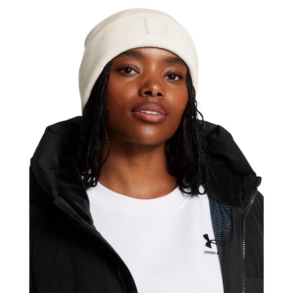 Gorro Feminino Under Armour Halftime Bege 3