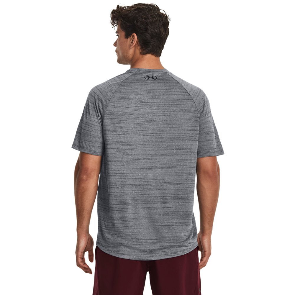 Camiseta de Treino Masculina Under Armour Tiger Tech 2.0 Cinza 2