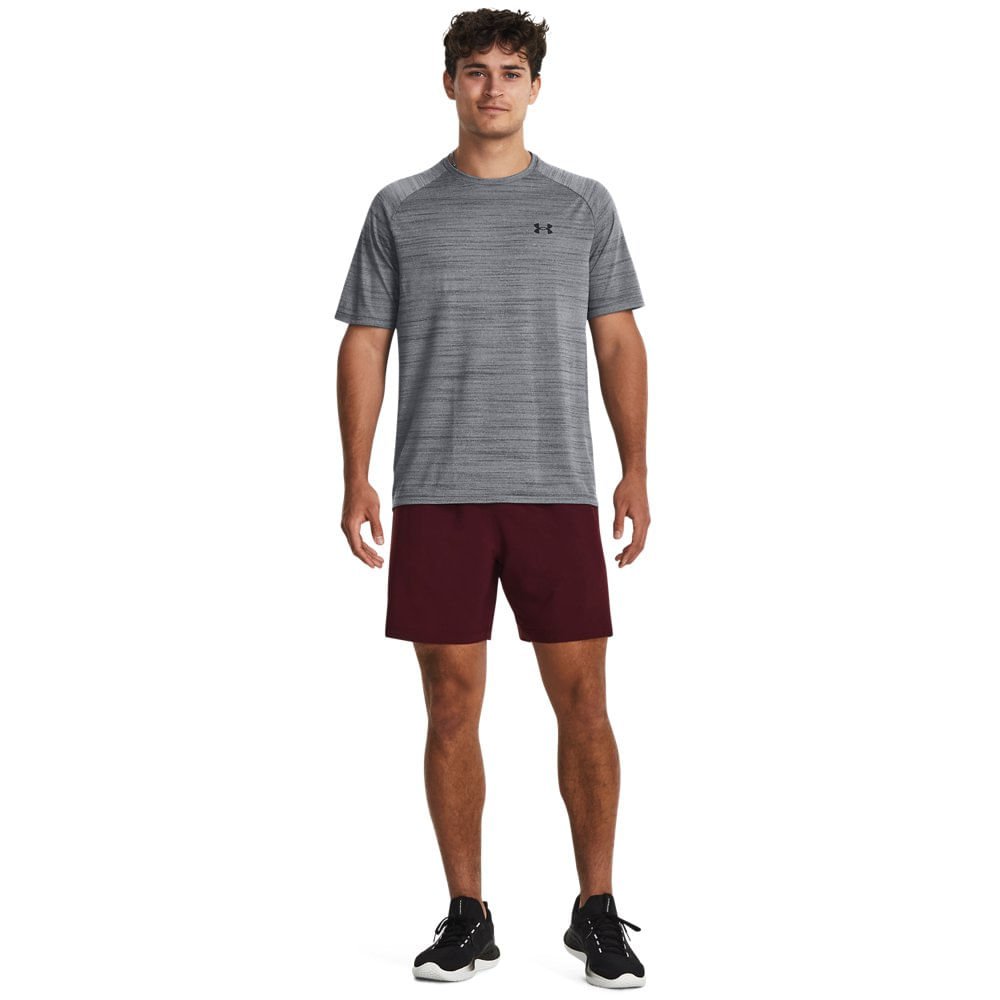 Camiseta de Treino Masculina Under Armour Tiger Tech 2.0 Cinza 6