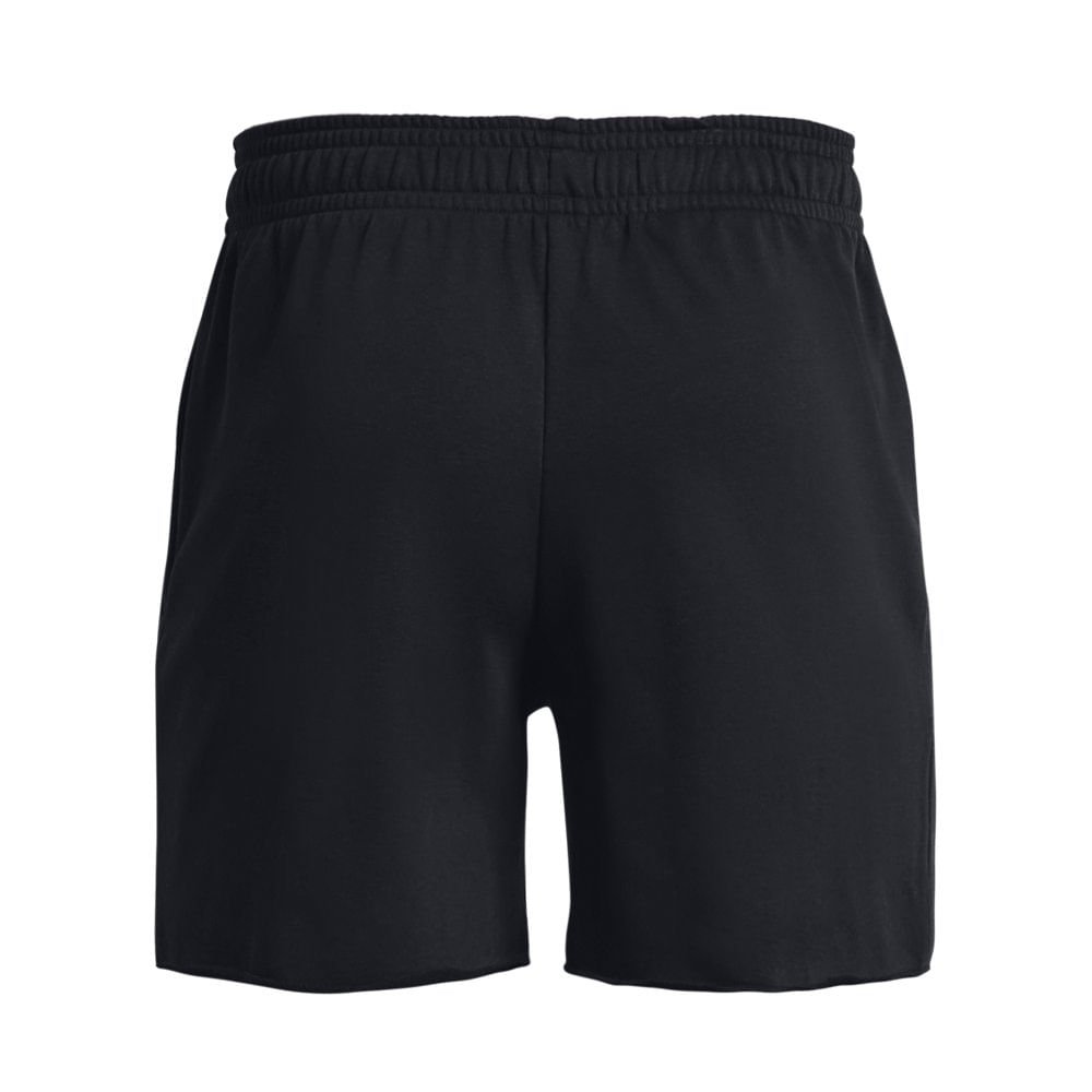 Shorts de Treino Masculino Under Armour Rival Terry 6in Preto 6