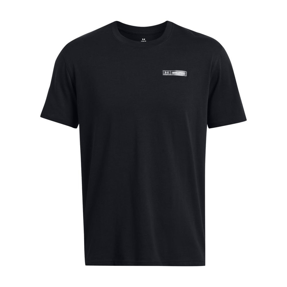 Camiseta Under Armour Heavyweight Label Preto 4
