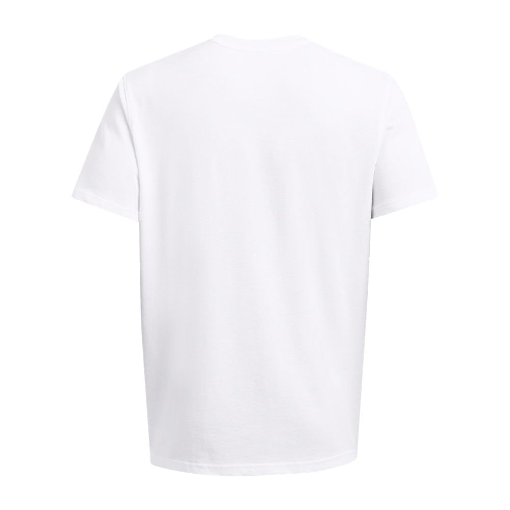 Camiseta Under Armour Heavyweight Label Branco 5