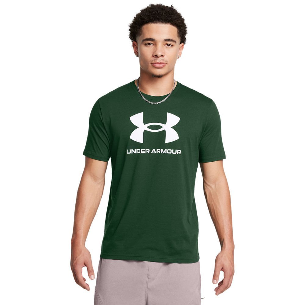 Camiseta de Treino Masculina Under Armour Sportstyle Logo