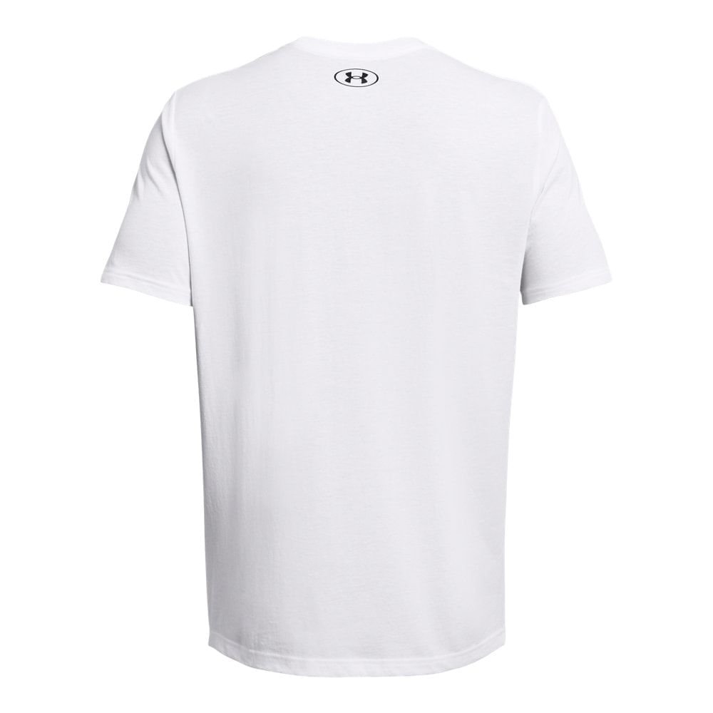 Camiseta de Treino Masculina Under Armour Sportstyle Logo Branco 4
