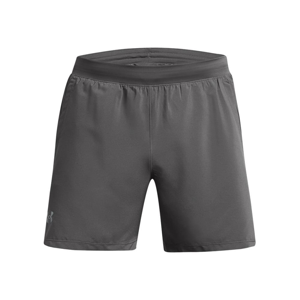 Shorts de Corrida Masculino Under Armour Launch 5 Cinza 6