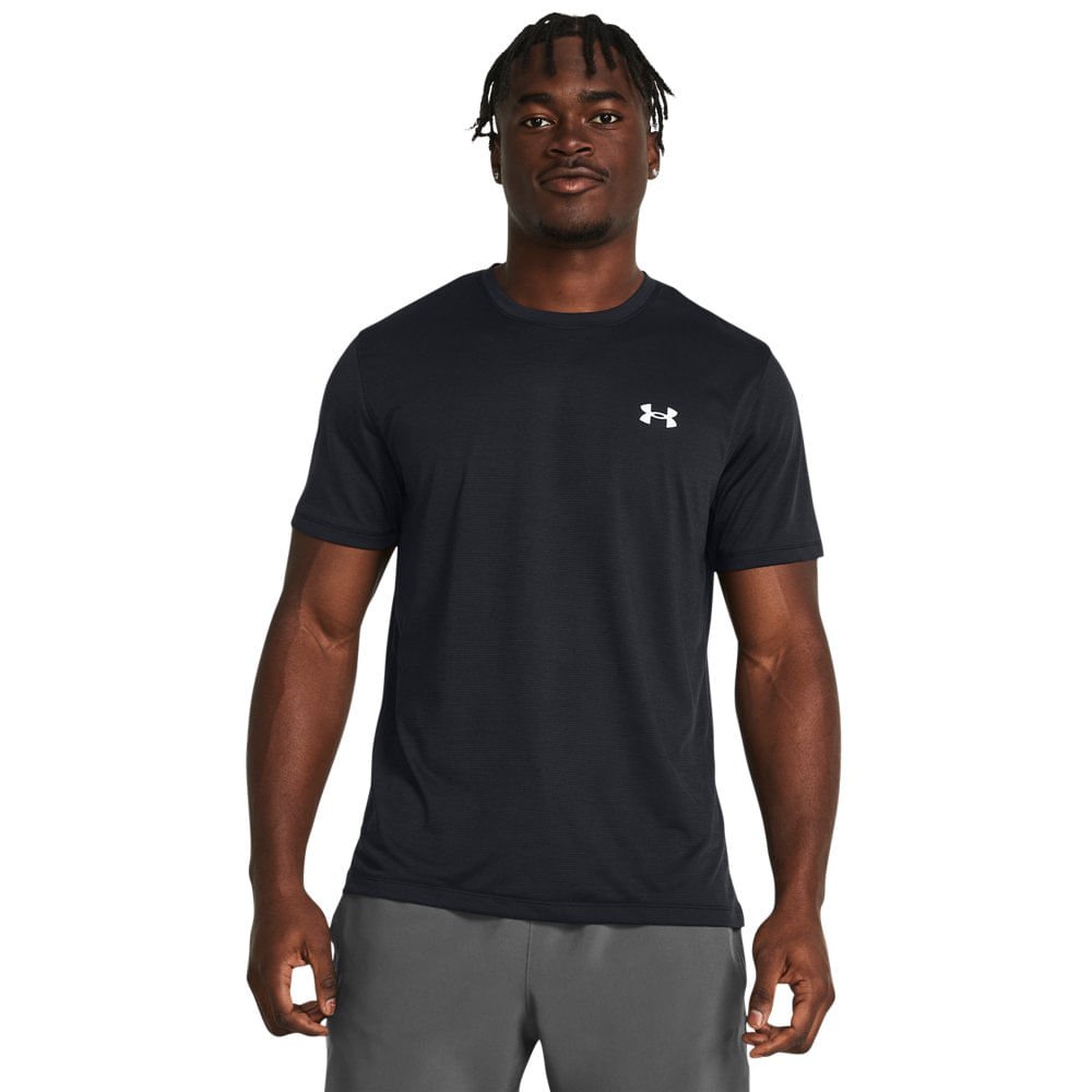 Camiseta de Corrida Masculina Under Armour Launch Manga Curta
