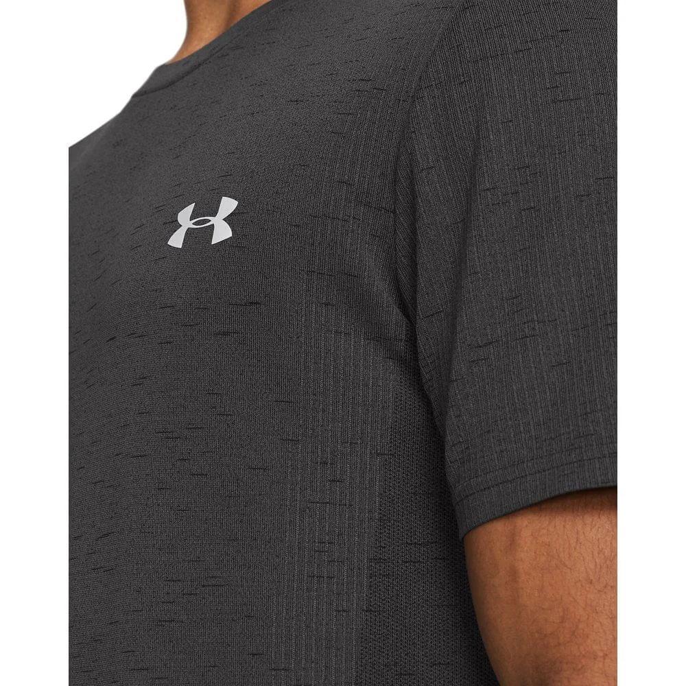 Camiseta de Treino Masculina Under Armour Vanish Seamless Cinza 3