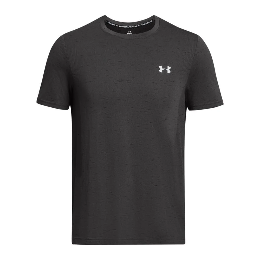 Camiseta de Treino Masculina Under Armour Vanish Seamless Cinza 4