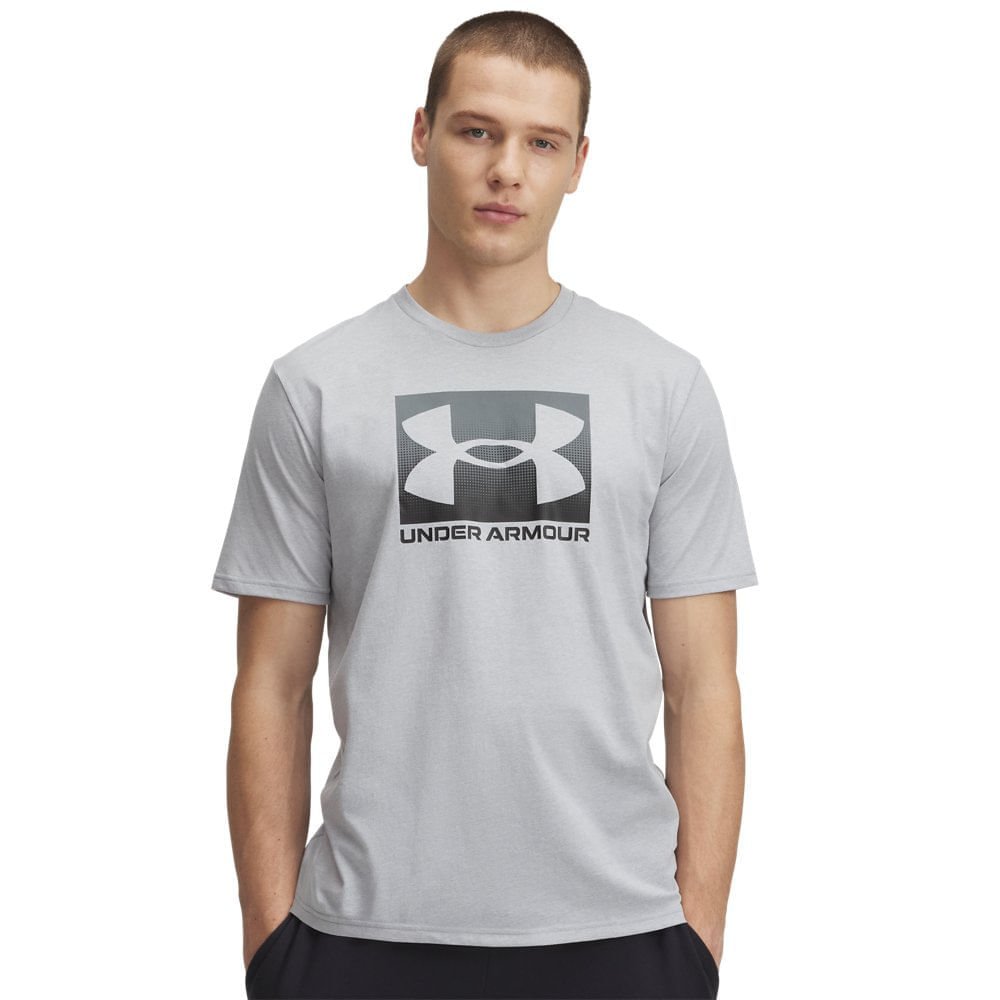 Camiseta Masculina Under Armour Boxed Sports Cinza 1