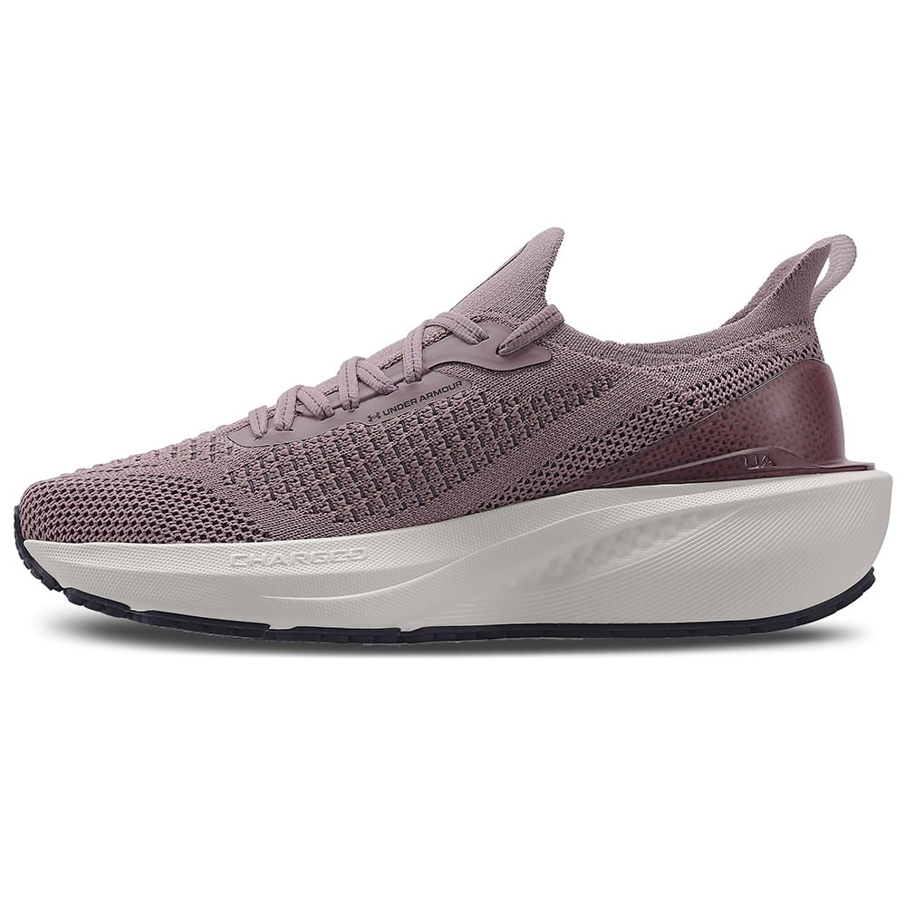 Tênis de Corrida Feminino Under Armour Charged Quicker 2 Roxo 3