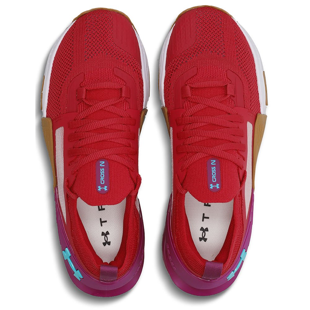 Tênis de Treino Feminino Under Armour Tribase Cross 2 Vermelho 3