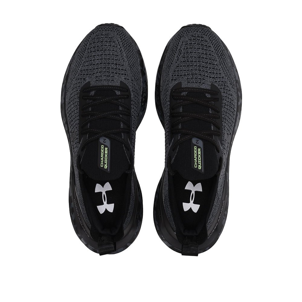 Tênis de Corrida Under Armour Charged Quicker 2 Cinza 2