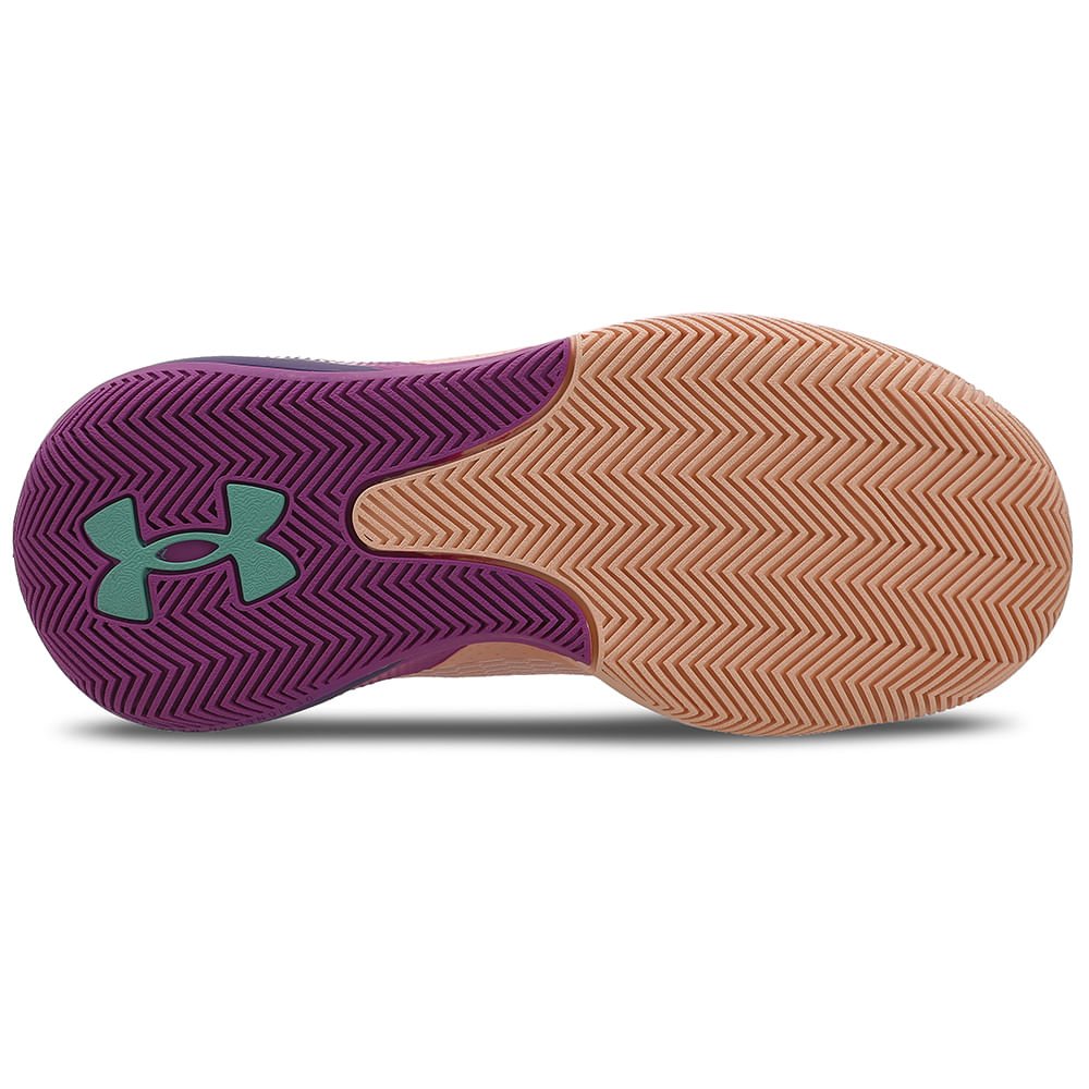 Tênis de Basquete Masculino Under Armour Swish 2 Rosa 5