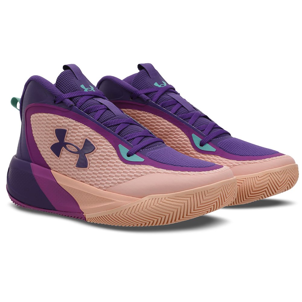 Tênis de Basquete Masculino Under Armour Swish 2 Rosa 2